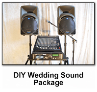 DIY Wedding Sound Package Button