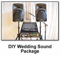 DIY Wedding Sound Package Button
